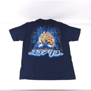 2002 Dragon Ball Z Gotenks Navy blue Graphic T-Shirt Large Vintage RARE